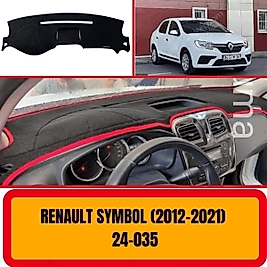 Renault Symbol Logan 2012+ Konsol Torpido 3D Koruma Koruyucu Kılıfı