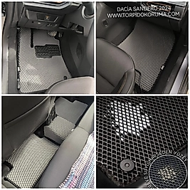 Dacia Sandero 2020+ Akıllı Premium Eva Oto Paspas (Aksesuarlar Fiyata Dahil Değildir)