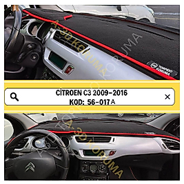Citroen C3 2009 - 2016 Konsol Torpido A3D Koruma