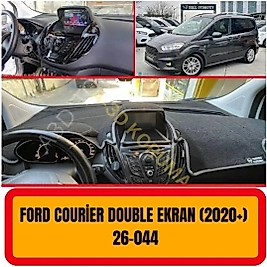 Ford Courier Double Ekran 2020+ Konsol Torpido A3D Koruma
