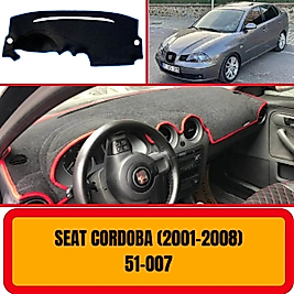 Seat Cordoba  2001-2008 Konsol Torpido 3D Koruma  Koruyucu Kılıfı