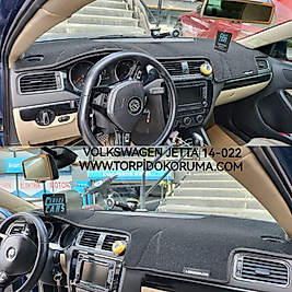 Volkswagen Jetta 2010-2021 Konsol Torpido 3D Koruma Koruyucu Kılıfı