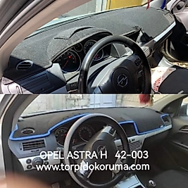 Opel Astra H 2003 - 2014 Konsol Torpido 3D Koruma Koruyucu Kılıf