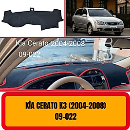 Kia Cerato 2004-2008 Konsol Torpido 3D Koruma Koruyucu Kılıfı