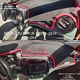 Renault Captur 1 2013 - 2019 Konsol Torpido 3D Koruma Koruyucu Kılıfı