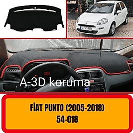 Fiat Grande Punto 2005 - 2018 Konsol Torpido 3D Koruma