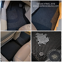 Nissan X - Trail 2013+ Akıllı Premium Eva Oto Paspas (Aksesuarlar Fiyata Dahil Değildir)
