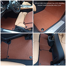 Volvo S90 Akıllı Premium Eva Oto Paspas (Aksesuarlar Fiyata Dahil Değildir)
