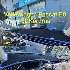 Volkswagen Passat B8 2015-2020 Konsol Torpido 3D Koruma Koruyucu Kılıfı