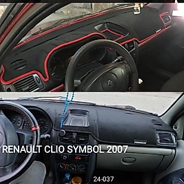 Renault Clio 2 1998-2006 Konsol Torpido 3D Koruma Koruyucu Kılıfı