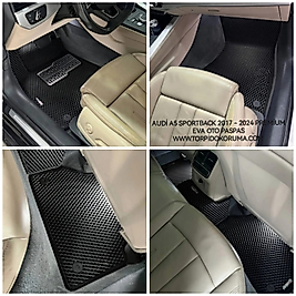 Audi A5 Sportback 2017 - 2024 Akıllı Premium Eva Oto Paspas (Aksesuarlar Fiyata Dahil Değildir)