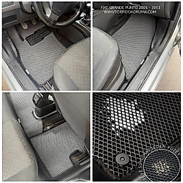 Fiat Grande Punto 2005 - 2018 Kasa Akıllı Premium Eva Oto Paspas (Aksesuarlar Fiyata Dahil Değildir)