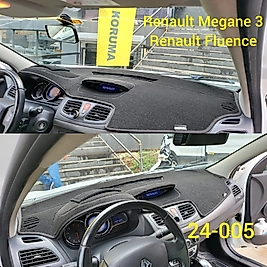 Renault Fluence 2009 - 2019 Konsol Torpido 3D Koruma Koruyucu Kılıfı
