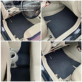 Hyundai Accent Era Akıllı Premium Eva Oto Paspas (Aksesuarlar Fiyata Dahil Değildir)