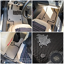 Volkswagen Jetta 2010-2021  Kasa Akıllı Premium Eva Oto Paspas (Aksesuarlar Fiyata Dahil Değildir)