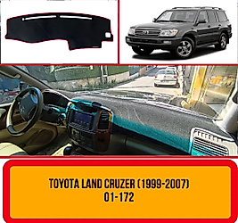 Toyota Land Cruiser 1999 - 2007 Konsol Torpido A3D Koruma Koruyucu Kılıfı