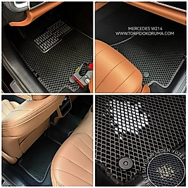 Mercedes Benz E Serisi E200 W214 Kasa Akıllı Premium Eva Oto Paspas (Aksesuarlar Fiyata Dahil Değildir)