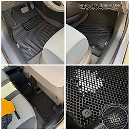 Chevrolet Cruze 2008+ Akıllı Premium Eva Oto Paspas (Aksesuarlar Fiyata Dahil Değildir)