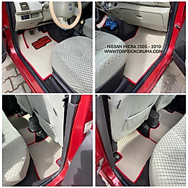 Nissan Micra 2005 - 2010 Akıllı Premium Eva Oto Paspas (Aksesuarlar Fiyata Dahil Değildir)