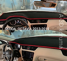 Skoda Octavia 2013-2019 Konsol Torpido 3D Koruma  Koruyucu Kılıfı