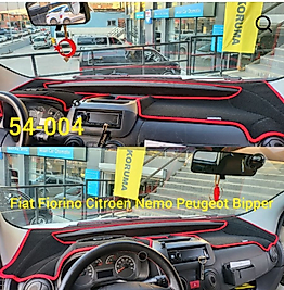 Peugeot Bipper 2007 - 2020 Konsol Torpido 3D Koruma Koruyucu Kılıfı