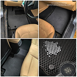 Hyundai Elantra 2016 - 2020 Akıllı Premium Eva Oto Paspas (Aksesuarlar Fiyata Dahil Değildir)