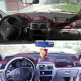 Renault Clio Symbol Alize Konsol Torpido 3D Koruma Koruyucu Kılıfı