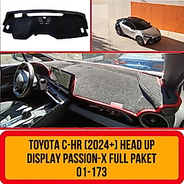 Toyota C - Hr 2024+ Head Up Display Passion X Full Paket Konsol Torpido A3D Koruma Koruyucu Kılıfı