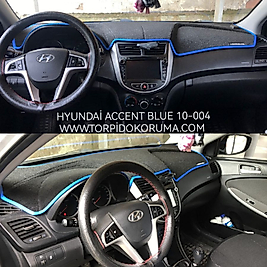 Hyundai Accent Blue 2011-2017 Konsol Torpido 3D Koruma