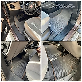 Fiat Doblo 2015 - 2023 Akıllı Premium Eva Oto Paspas (Aksesuarlar Fiyata Dahil Değildir)