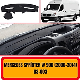 Mercedes Sprinter W906 Konsol Torpido 3D Koruma Koruyucu Kılıfı