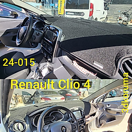 Renault Clio 4 Konsol Torpido 3D Koruma Koruyucu Kılıfı