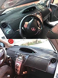 Toyota Yaris Xp 90 2005 - 2013 Konsol Torpido 3D Koruma Koruyucu Kılıfı