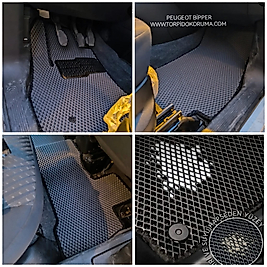 Peugeot Bipper Akıllı Premium Eva Oto Paspas (Aksesuarlar Fiyata Dahil Değildir)