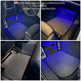 Bmw 3 Serisi G20 320 2018+ Kasa Akıllı Premium Eva Oto Paspas (Aksesuarlar Fiyata Dahil Değildir)