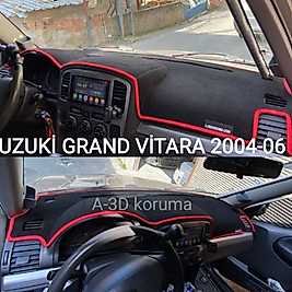 Suzuki Grand Vitara 2004-2006 Konsol Torpido 3D Koruma Koruyucu Kılıfı