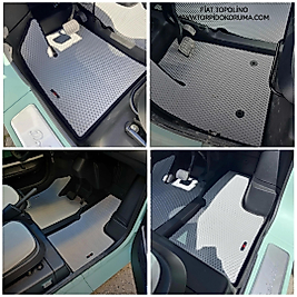 Fiat Topolino Kasa Akıllı Premium Eva Oto Paspas (Aksesuarlar Fiyata Dahil Değildir)