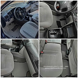 Volkswagen Golf 4 1997 - 2003 Kasa Akıllı Premium Eva Oto Paspas (Aksesuarlar Fiyata Dahil Değildir)