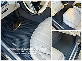 Mercedes Benz S450 W223 Kasa Akıllı Premium Eva Oto Paspas (Aksesuarlar Fiyata Dahil Değildir)