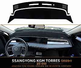 Ssangyong Kgm Torres 2023+ Konsol Torpido A3D Koruma  Koruyucu Kılıfı