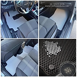 Kia Cerato 2018+ Akıllı Premium Eva Oto Paspas (Aksesuarlar Fiyata Dahil Değildir)