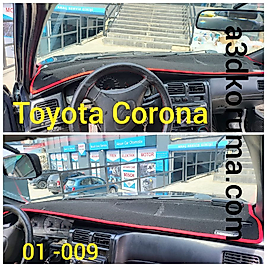 Toyota Carina / Corona T190 Airbağsız Konsol Torpido 3D Koruma Koruyucu Kılıfı