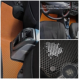 Fiat Marea 1997 - 2007 Kasa Akıllı Premium Eva Oto Paspas (Aksesuarlar Fiyata Dahil Değildir)