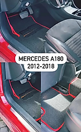 Mercedes Benz A180 2012 - 2018 Kasa Akıllı Premium Eva Oto Paspas (Aksesuarlar Fiyata Dahil Değildir)