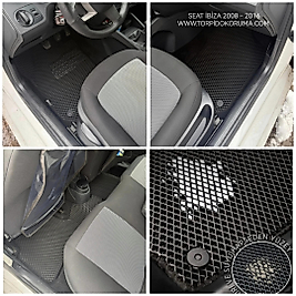 Seat İbiza 2008 - 2016 Akıllı Premium Eva Oto Paspas (Aksesuarlar Fiyata Dahil Değildir)