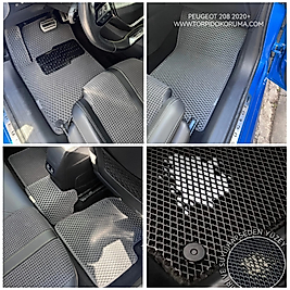 Peugeot 208 2020+ Akıllı Premium Eva Oto Paspas (Aksesuarlar Fiyata Dahil Değildir)