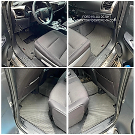 Ford Hilux 2020+ Kasa Akıllı Premium Eva Oto Paspas (Aksesuarlar Fiyata Dahil Değildir)