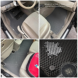 Renault Scenic 2 Kasa Akıllı Premium Eva Oto Paspas (Aksesuarlar Fiyata Dahil Değildir)