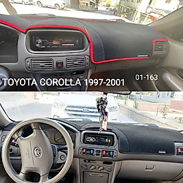 Toyota Corolla 1997-2001 Konsol Torpido 3D Koruma Koruyucu Kılıfı