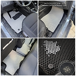 Dacia Duster 2018 - 2024 Akıllı Premium Eva Oto Paspas (Aksesuarlar Fiyata Dahil Değildir)